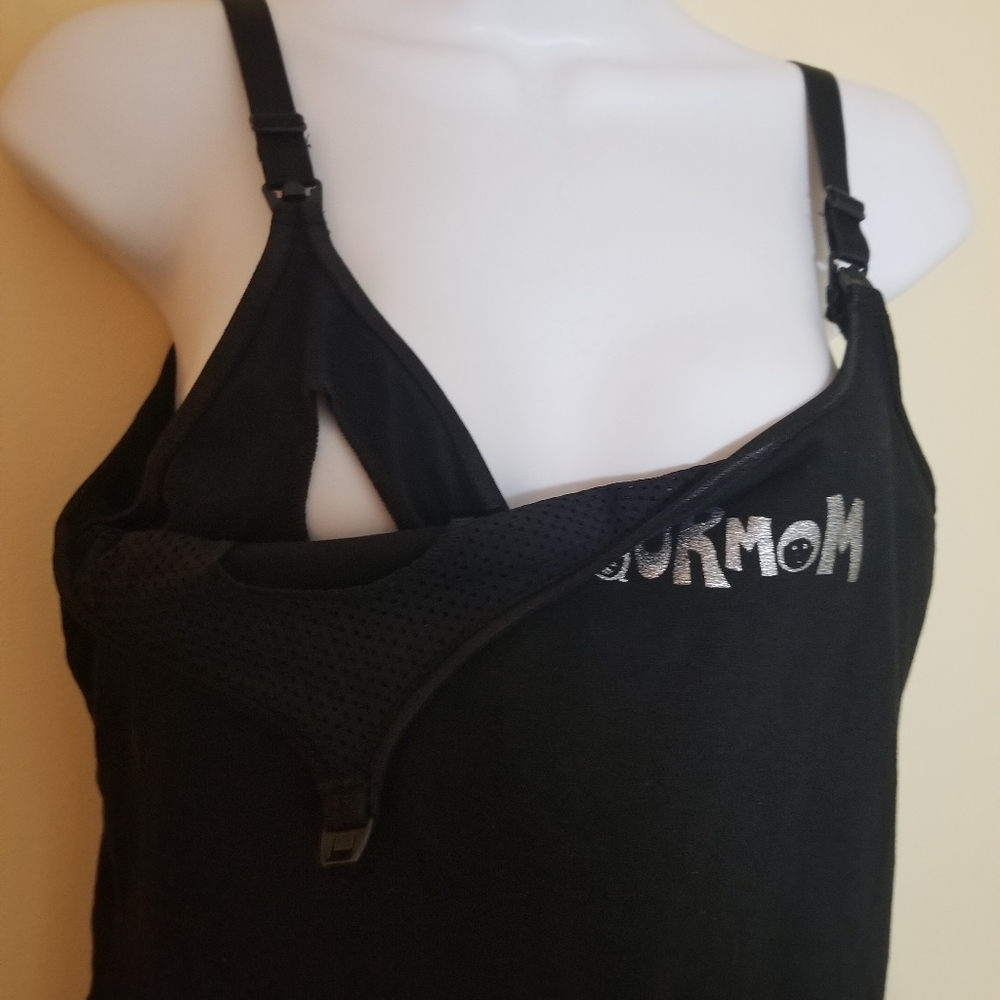 SALE Glamour Mom Nursing Tank Size L